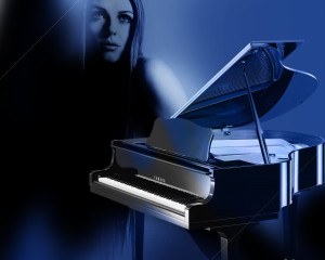 blues scale jazz piano
