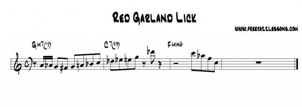 red garland lick
