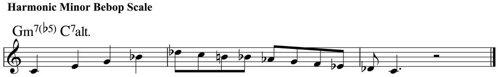 Harmonic Minor Bebop