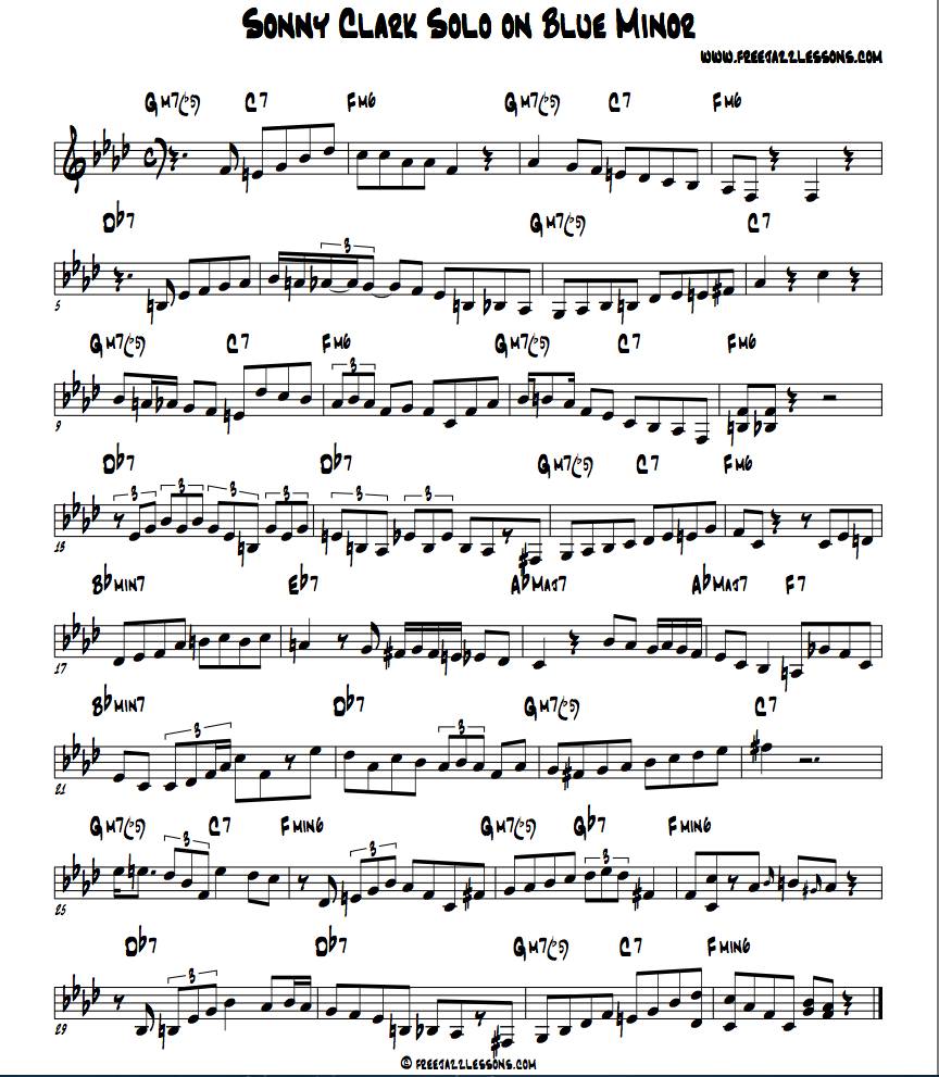 jazz piano transcription