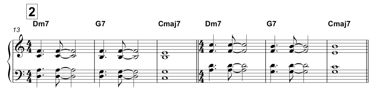 Piano Chord Progression Exercises