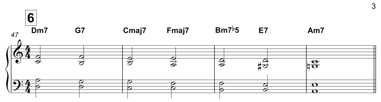 Piano Chord Progression Exercises