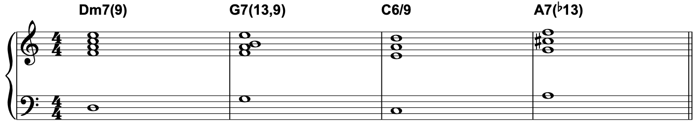 walking bass line